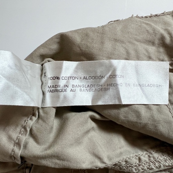 Supplies By Union Bay Khaki Cargo Shorts Size 8 - Picture 10 of 13